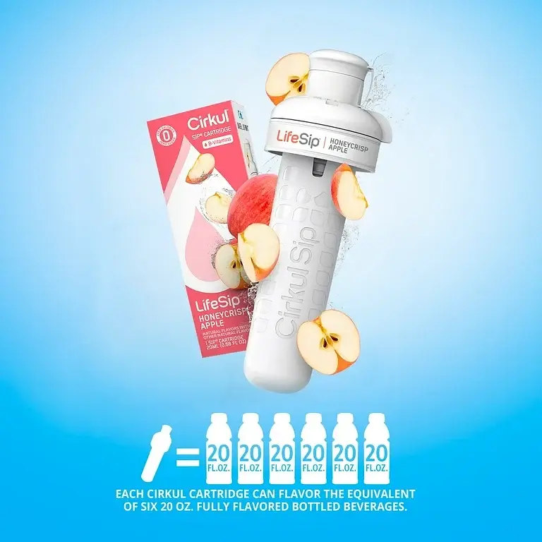 Картридж для напоїв Cirkul LifeSip Flavor Cartridge зі смаком медового яблука 1 шт - фото 2