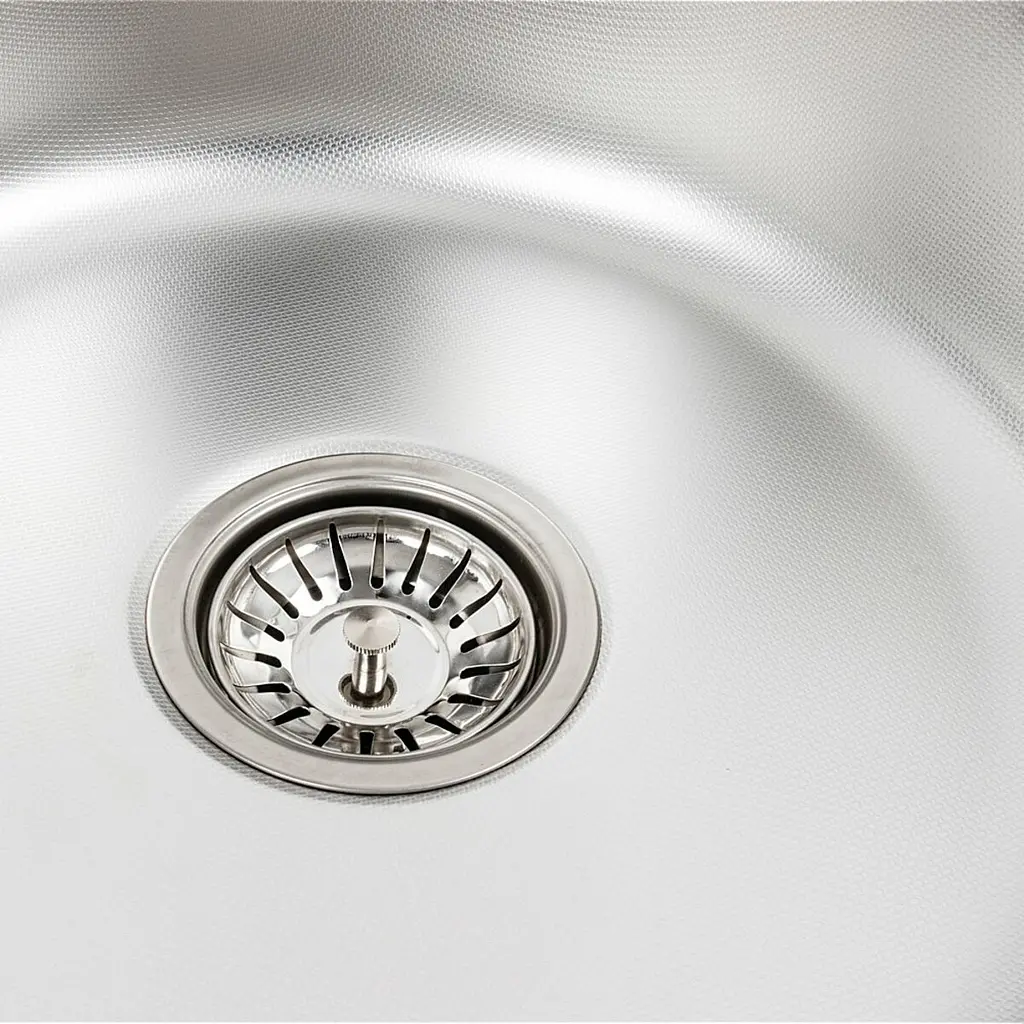 Кухонна мийка з нержавіючої сталі Platinum декор 5745 (0,6/170 мм), R, Decor - фото 6