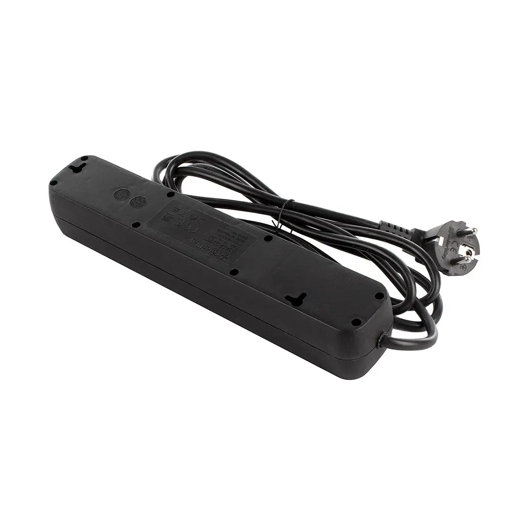Мережевий фільтр живлення ColorWay CW-PSEA42BK /2M black (CW-PSEA42BK) - фото 4