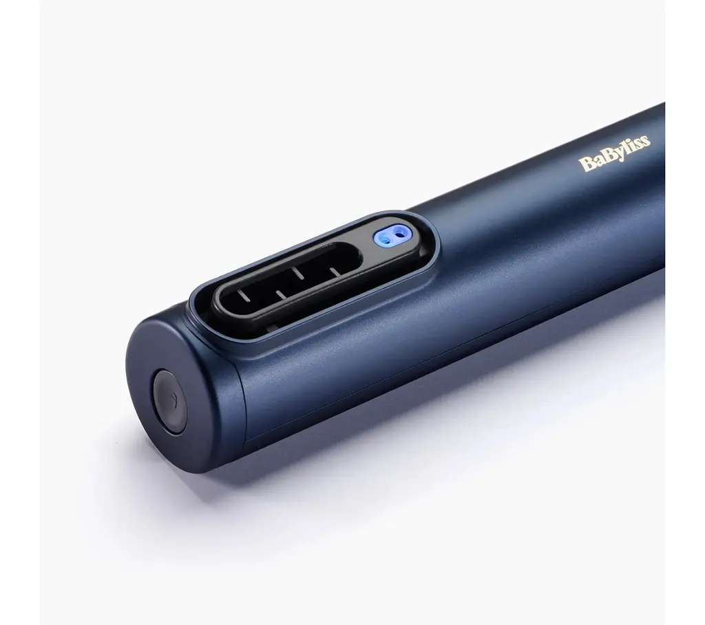 Стайлер BaByliss Air Wand, 1600Вт, темп.режимов-3, подвійна іонізація, 2 насадки, синій - фото 4