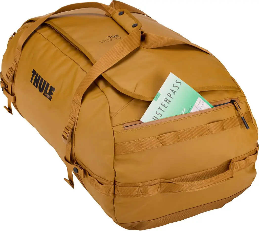 Спортивная сумка Thule Chasm Duffel 90 л Golden (TH 3204999) - фото 9