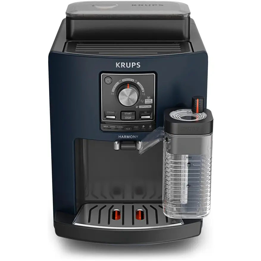 Кавомашина Krups Harmony Milk 1.7л, синя (EA5094E0)