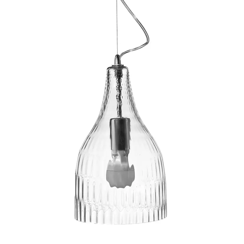 Люстра Brille подвесная лофт E27 60W CL+CH (BL-450S/1) - фото 3