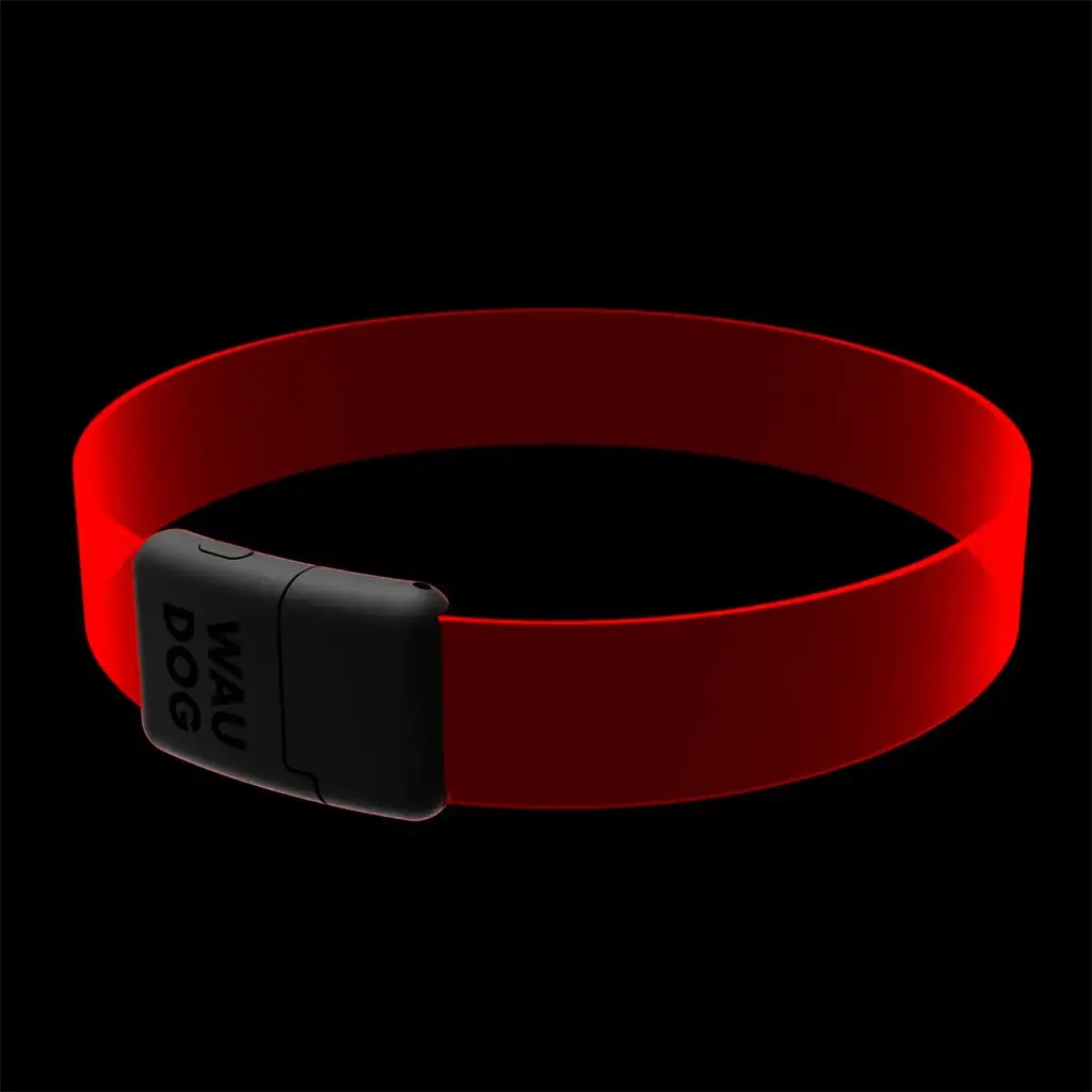 Нашийник для собак  Waudog з  LED підсвічуванням регульований 2.5х60 см - фото 6