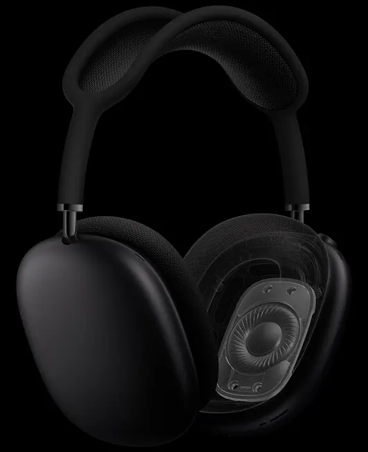 Навушники Apple AirPods Max Space Gray [MGYH3RU] [52129] - фото 3