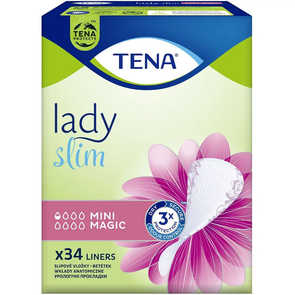 Уцінка. Урологічні прокладки Tena Lady Slim Mini Magic 0.5 крапель 34 шт.  - фото 2