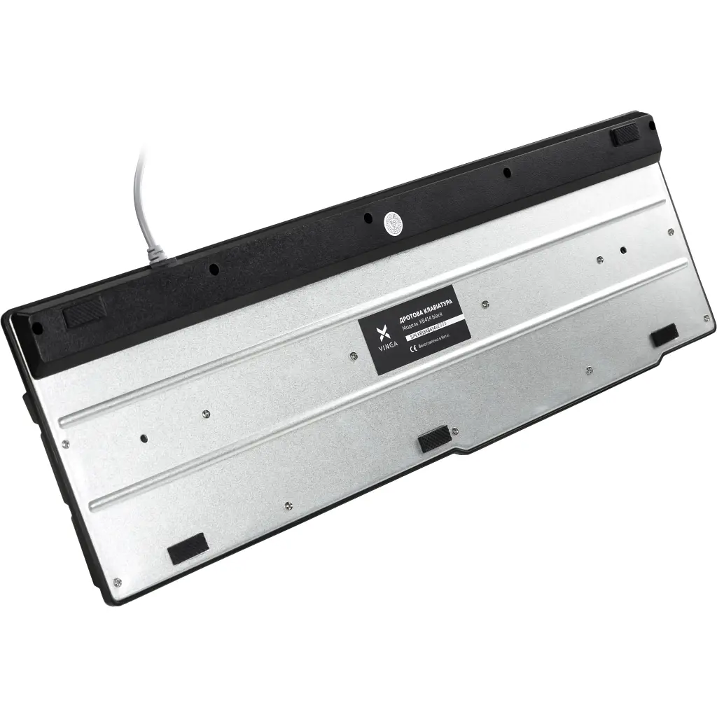 Клавіатура Vinga KB414 black - фото 4
