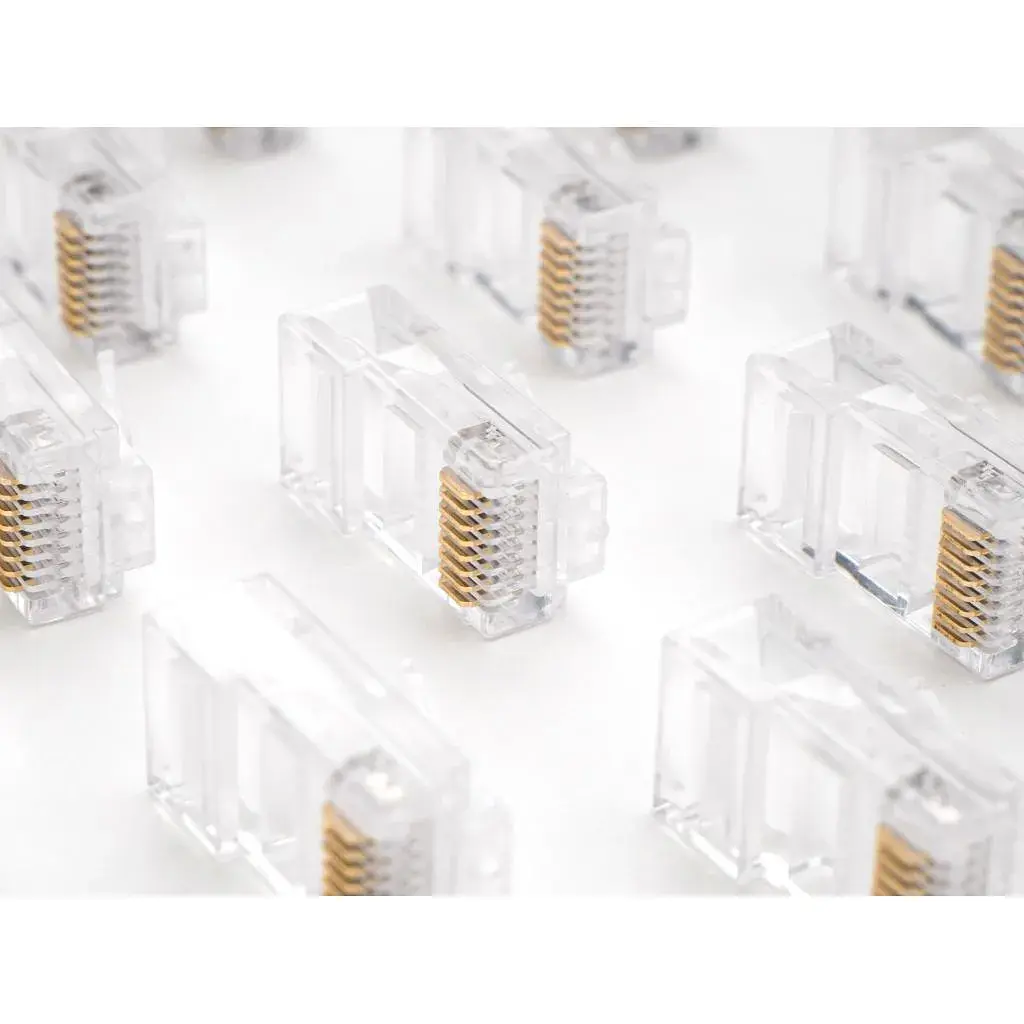 Конектор Vinga RJ-45 UTP 100 шт. (VCPCON8P8CUTP) - фото 3