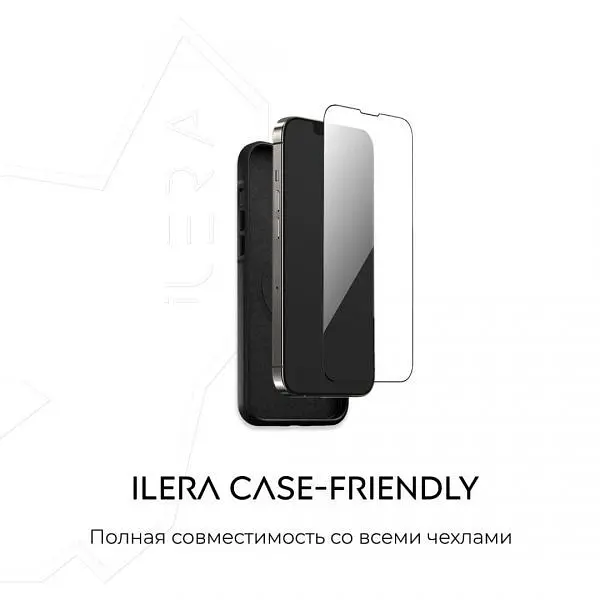 Захисне скло iLera Sapphire Ultra + Glass для Apple iPhone 14 Pro (iLSPDL+14Pr) [75575] - фото 3