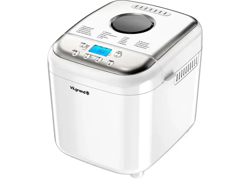 Хлібопічка ViLgrand VBM 6091 White