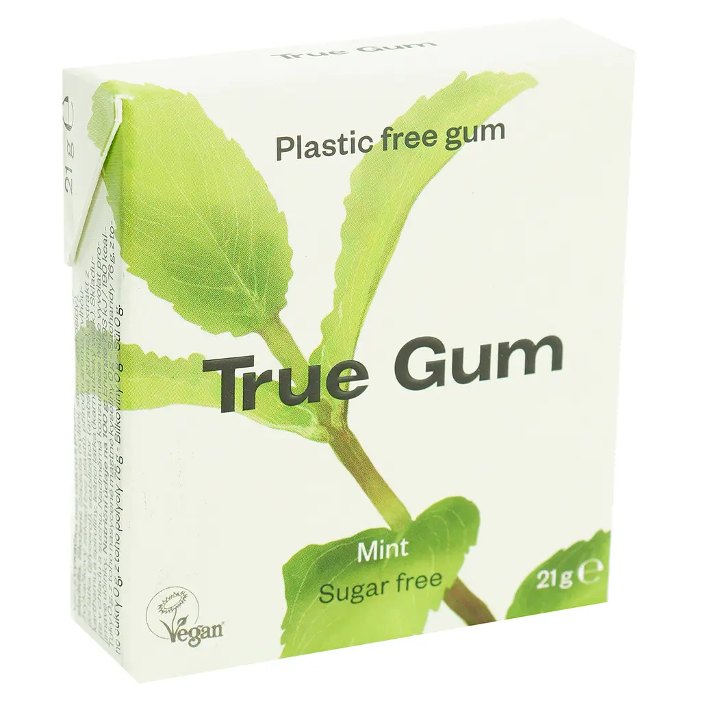 Жевательная резинка True Gum со вкусом мяты без сахара 21 г - фото 2