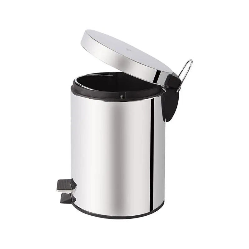 Відро для сміття Qtap Liberty 1149 CRM, Хром - фото 3