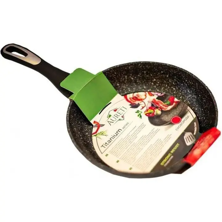 Сковорода Aureti Titanium 22 см (AU-405-22) - фото 6