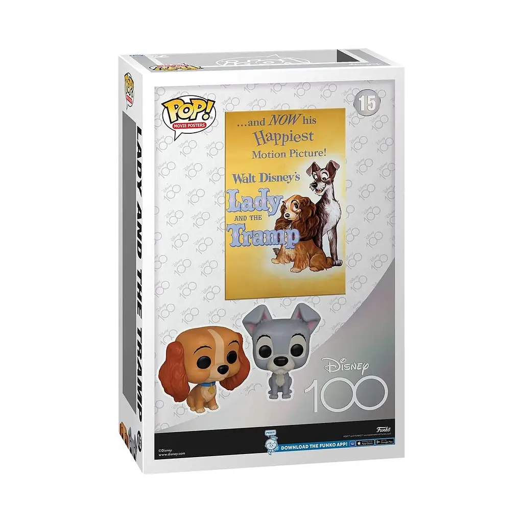 Фігурка Фанко Поп Дісней Funko Pop Disney Lady and the Tramp Леді та Бродяга 10 см FP D LatT 15 - фото 3