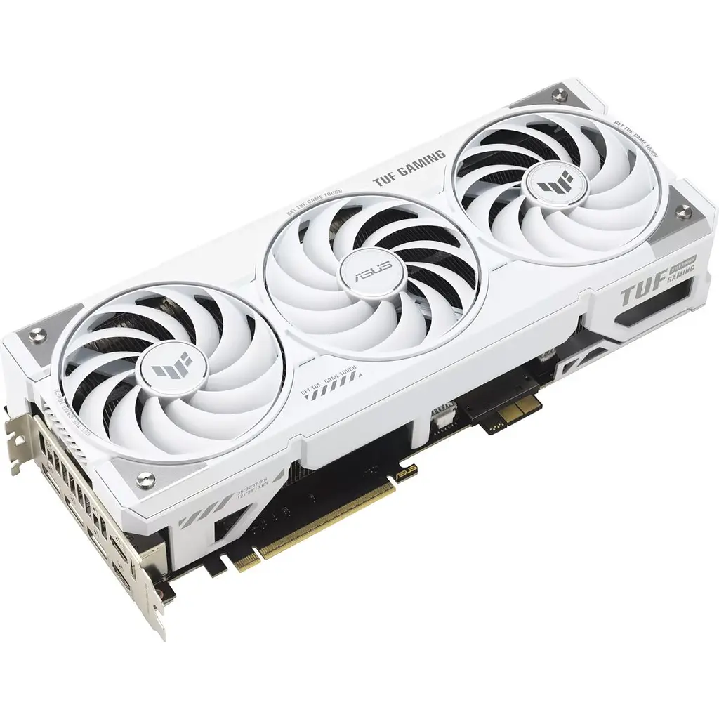 Відеокарта Asus TUF Gaming GeForce RTX 5070 Ti OC BTF біла 16 ГБ (TUF-RTX5070TI-O16G-BTF-WHITE) EU [176348] - фото 5