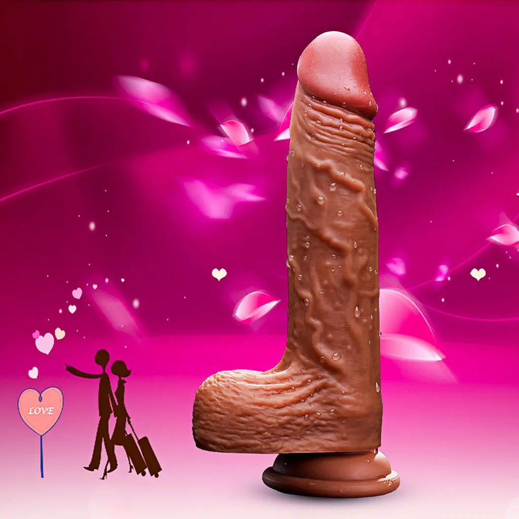 Вібратор B-Series Fox Telescopic 21 см (коричневий) - фото 5