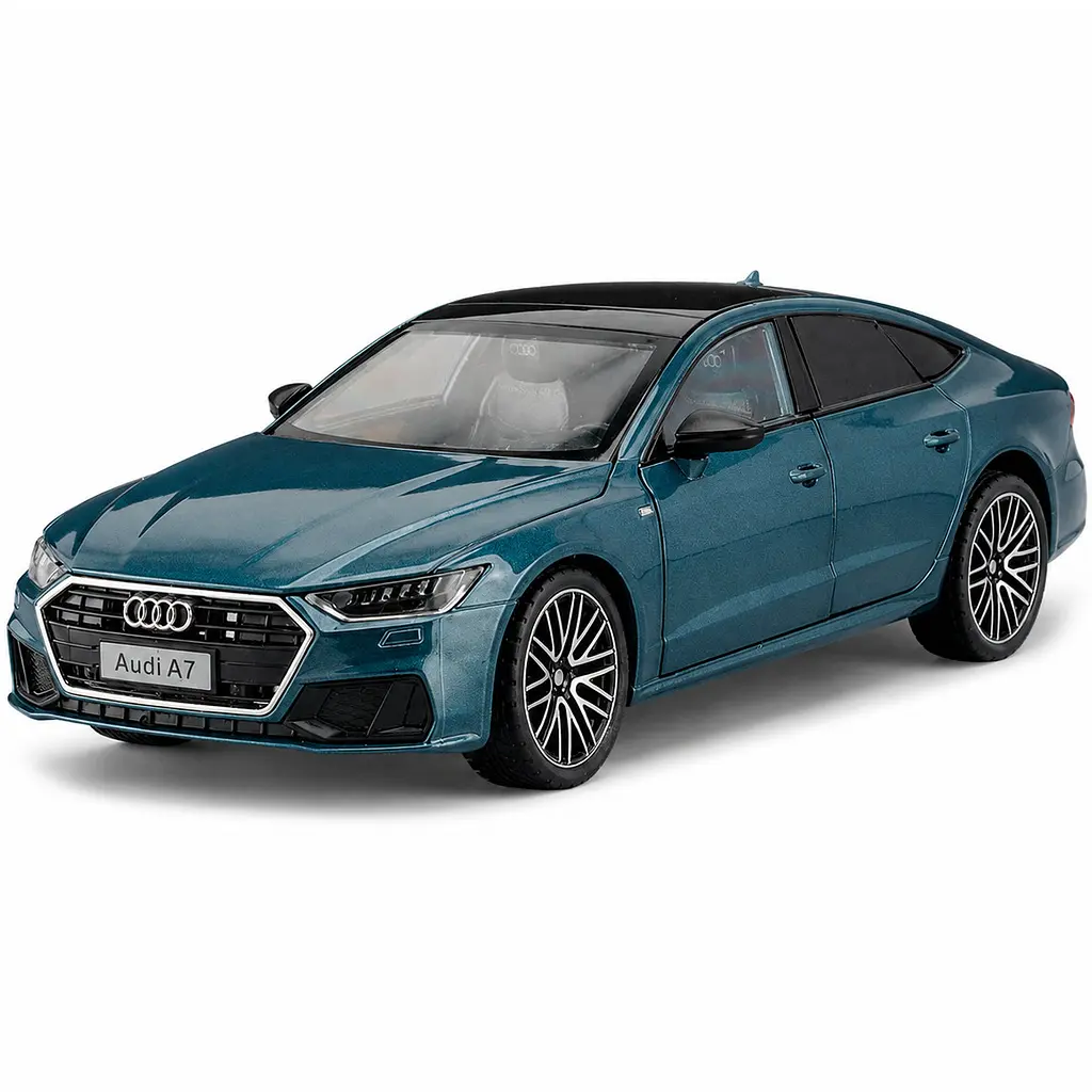 Колекційна металева модель автомобіля АвтоЕксперт Audi A7 з інерцією, світлом та звуком 1:24  - фото 10