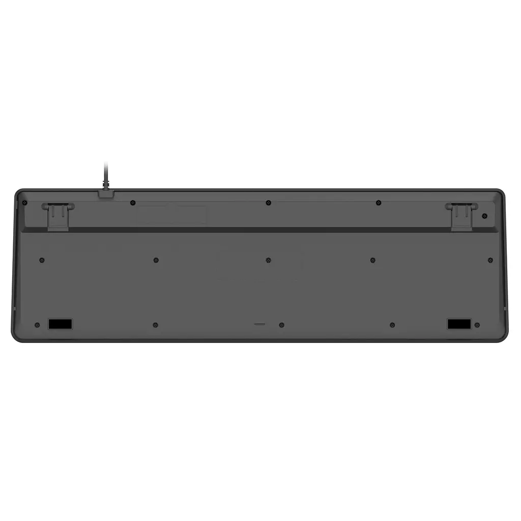 Клавіатура мембранна USB 2E KS-405 Black, 104key, USB-A, EN/UK - фото 2