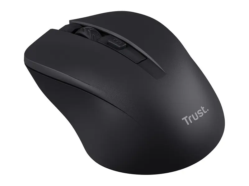 Миша Trust Mydo Silent Black (25084) - фото 3