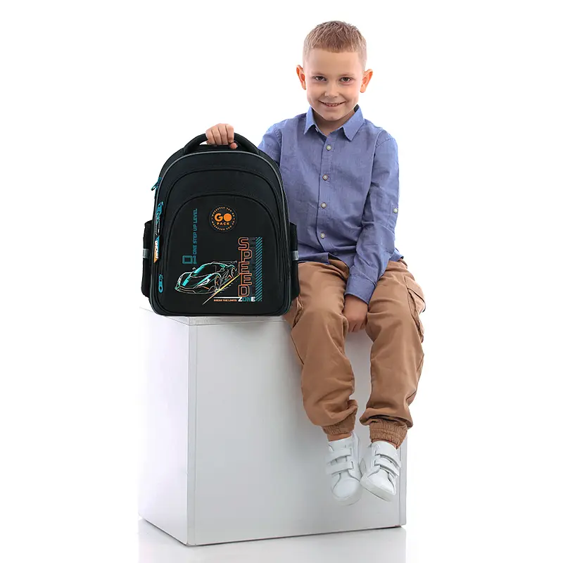 Рюкзак GoPack Education 2606S Speed Zone Чорний (GO26-2606S-6) - фото 18