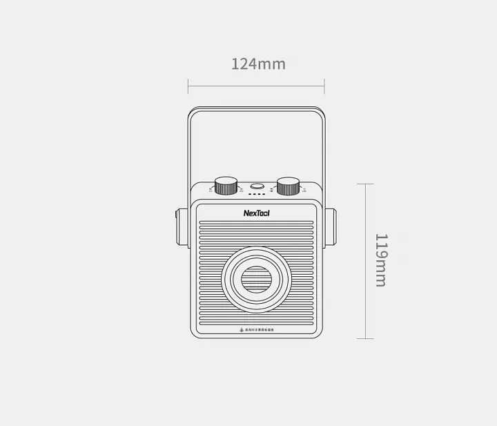 Багатофункціональний ліхтар + PowerBank Xiaomi Nextool Outdoor Light NE20093 [8000mAh] Black [75658] - фото 6
