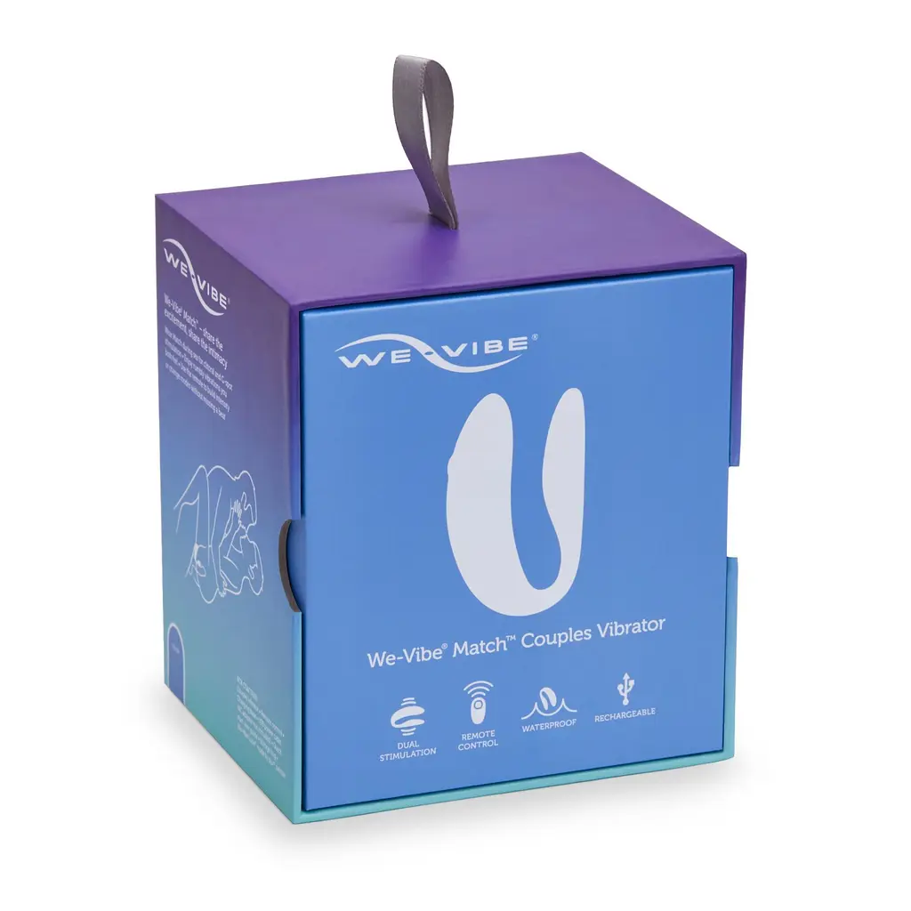 Вібратор для пар We-Vibe Match з пультом ДК - фото 12