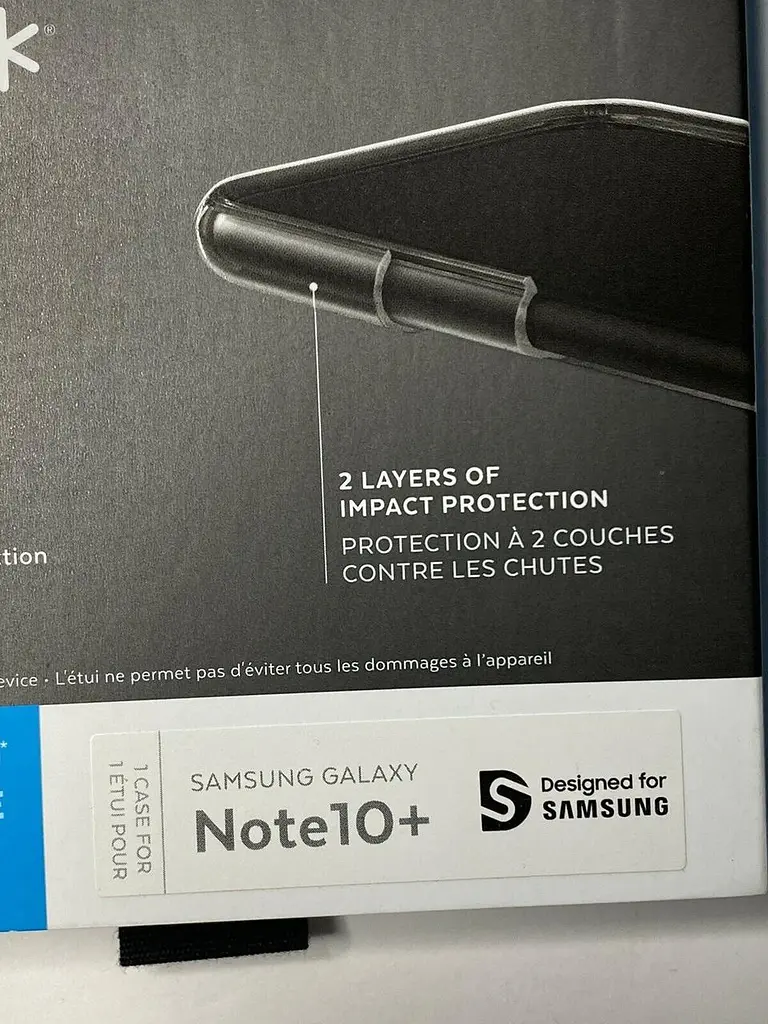 Чохол протиударний прозорий Speck Presidio Stay Clear для Samsung Galaxy Note 10 Plus (6.8") - фото 5