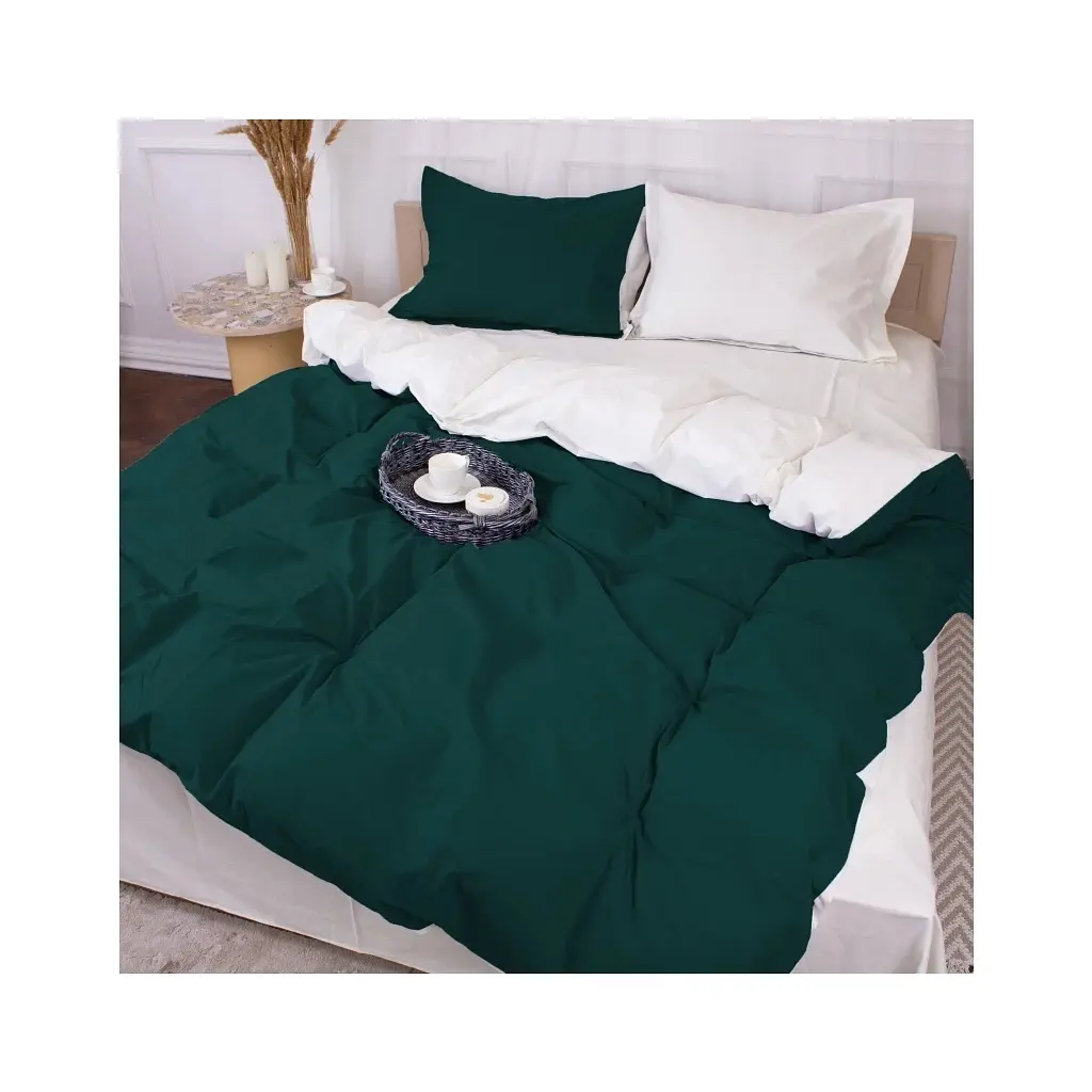 Постільна білизна MirSon Poplin Line 002 + 091 Ellen 220 x 240 (2200006280828)