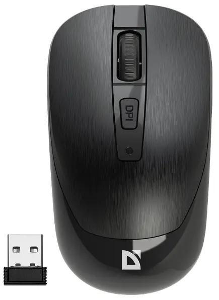 Миша Defender Wave MM-995 Wireless чорний (52995) (6918379)