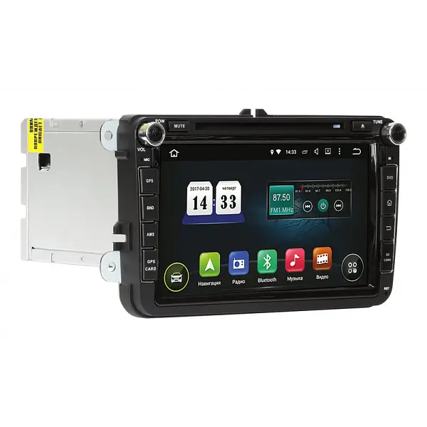 Штатная магнитола XPRO Volkswagen Universal 8 Android 12 2+16GB CarPlay IPS (42429-K8021-16GB_3683) - фото 4