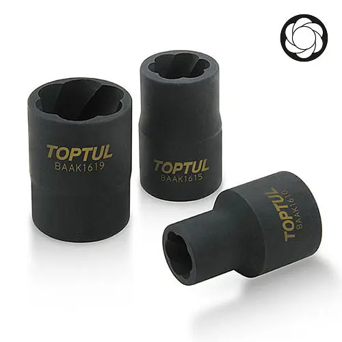 Головка для зірваних граней 1/2" 22мм Toptul hoz0009511 - фото 3
