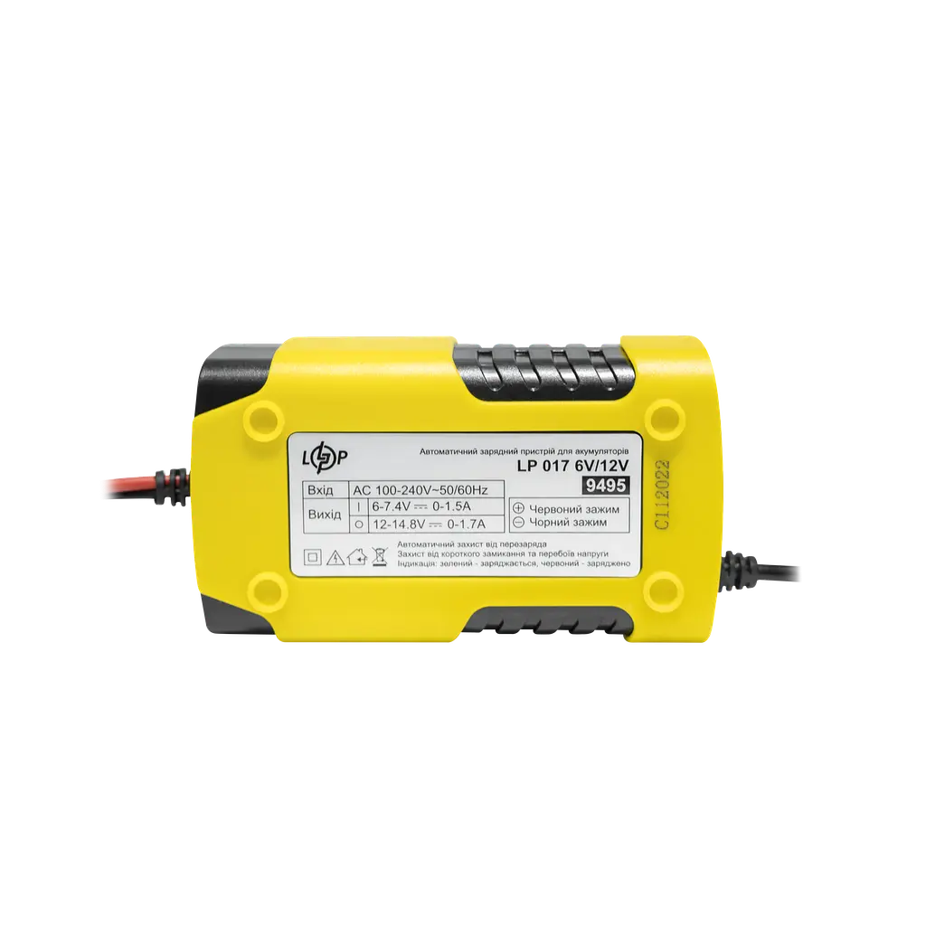 Зарядний пристрій для АКБ LP AC-017 6V-12V 1.7A - фото 2