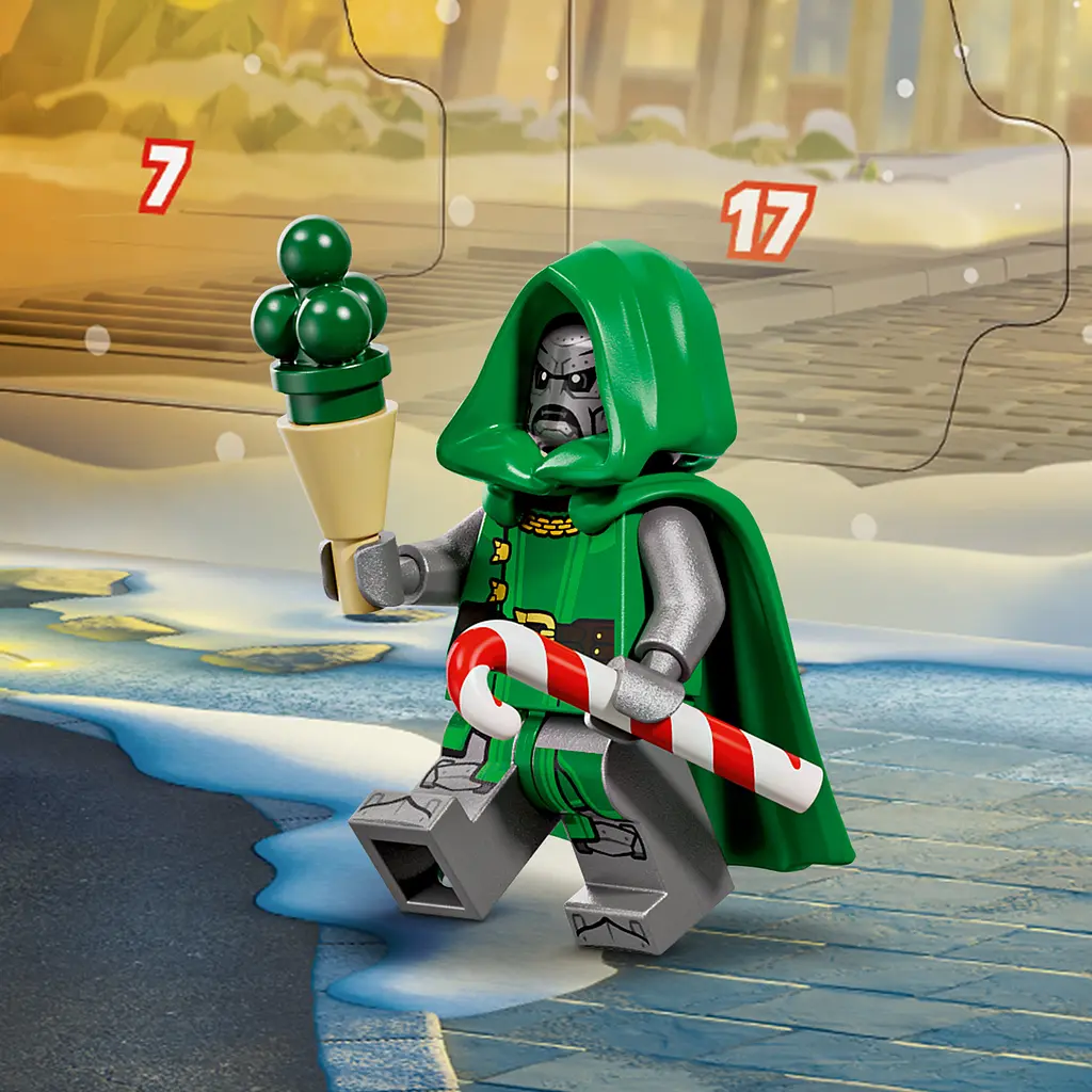 Конструктор LEGO Super Heroes Marvel Адвент-календар 2026 317 ел. (76340) - фото 7