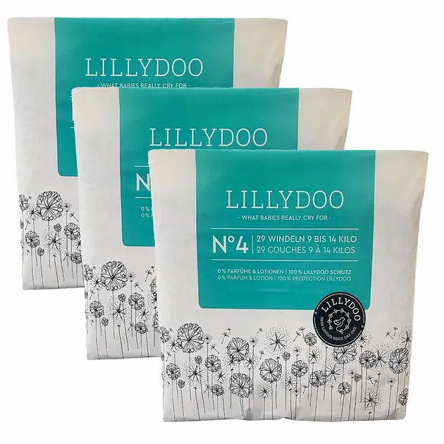 Підгузники LILLYDOO 4 Maxi (9-14 кг) 87 шт