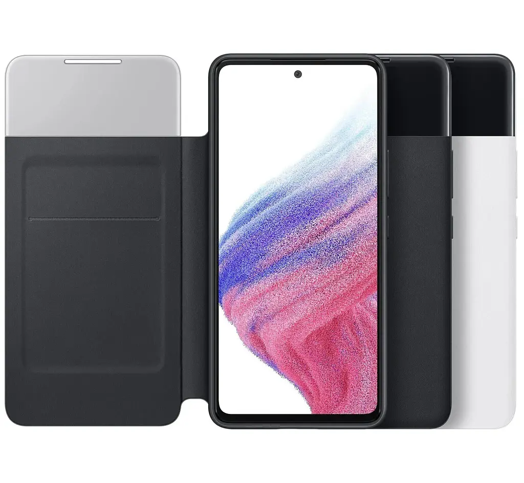 Чохол-книжка Samsung S View Wallet Cover для Samsung Galaxy A53 SM-A536 Black (EF-EA536PBEGRU) - фото 5