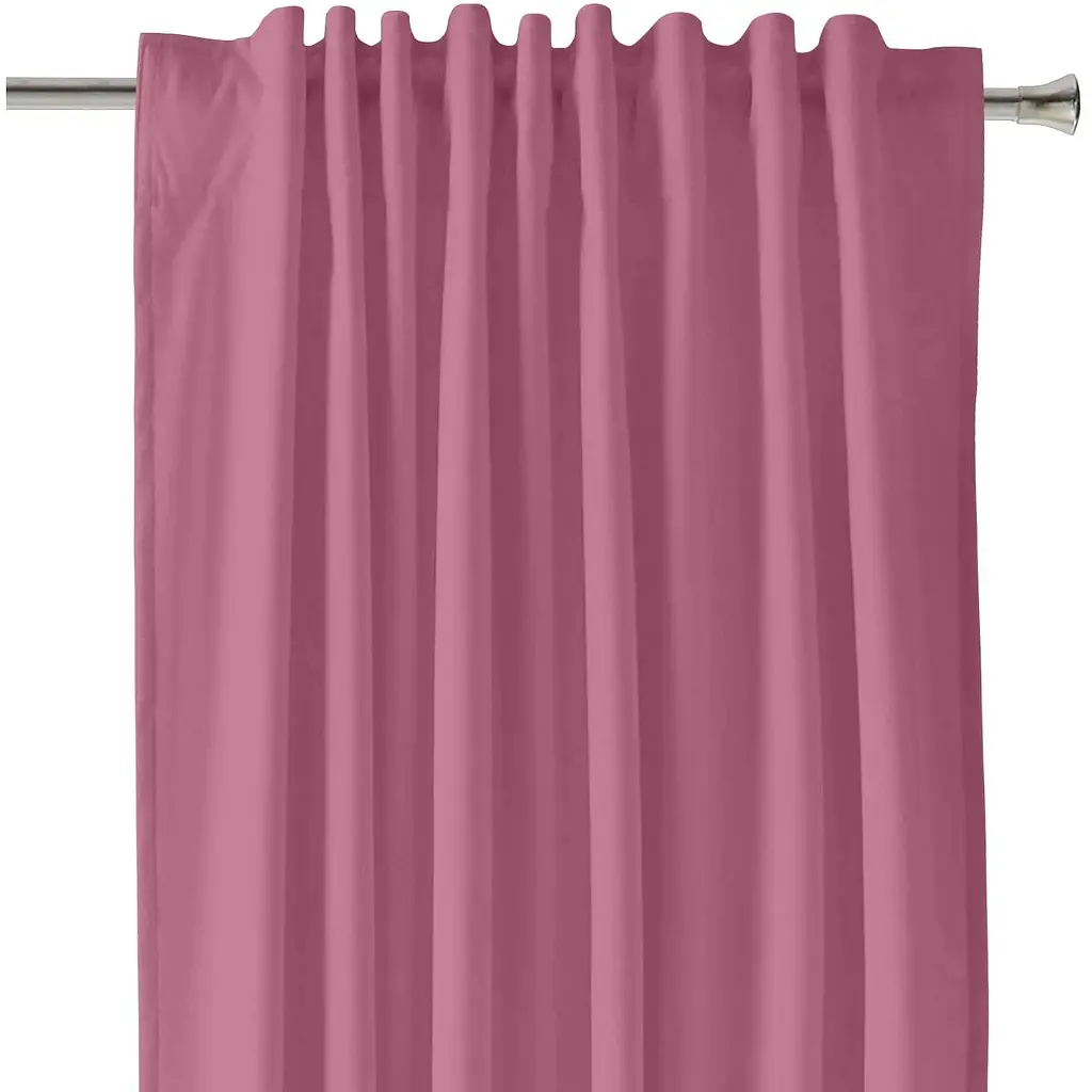 Штори на кухню та в кімнату Cosas Coral 180х260 см 2 шт лаванда (Curtains_08Aurora_DUK_180x260) - фото 3