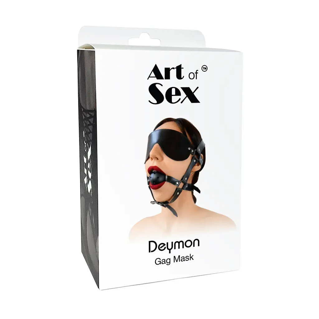 Кляп-маска Art of Sex Deymon - фото 4