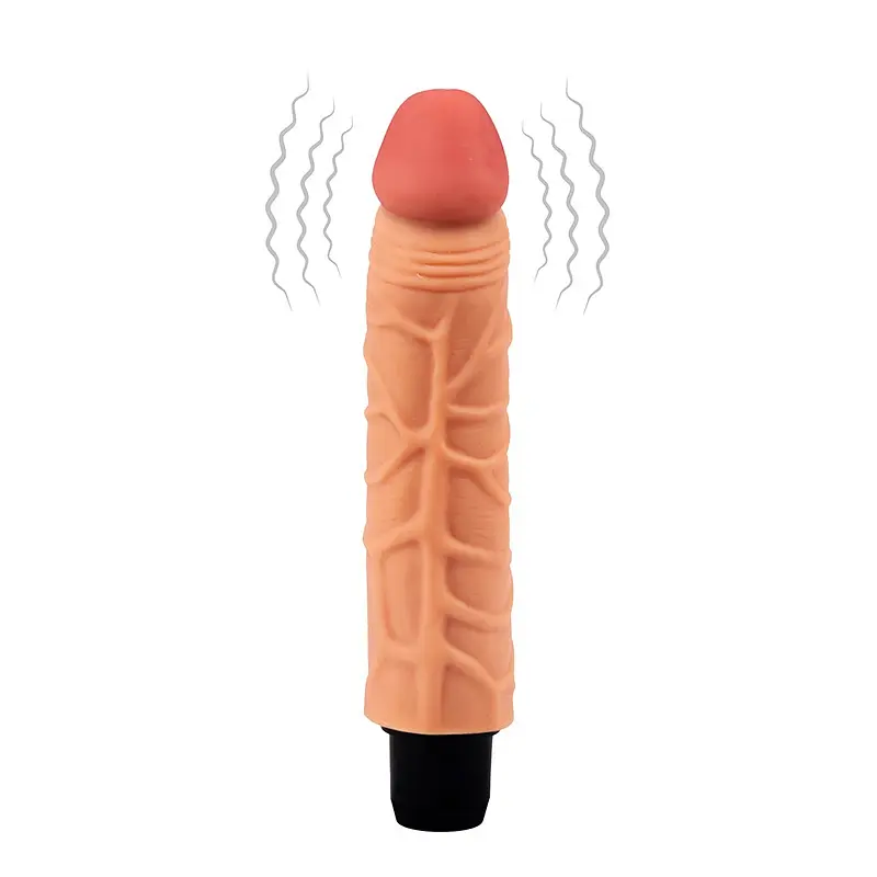 Реалістичний вібратор Soft Vibrator 18.5 cm – The Real Deal Fantasy 94-FT001128 103861 - фото 4