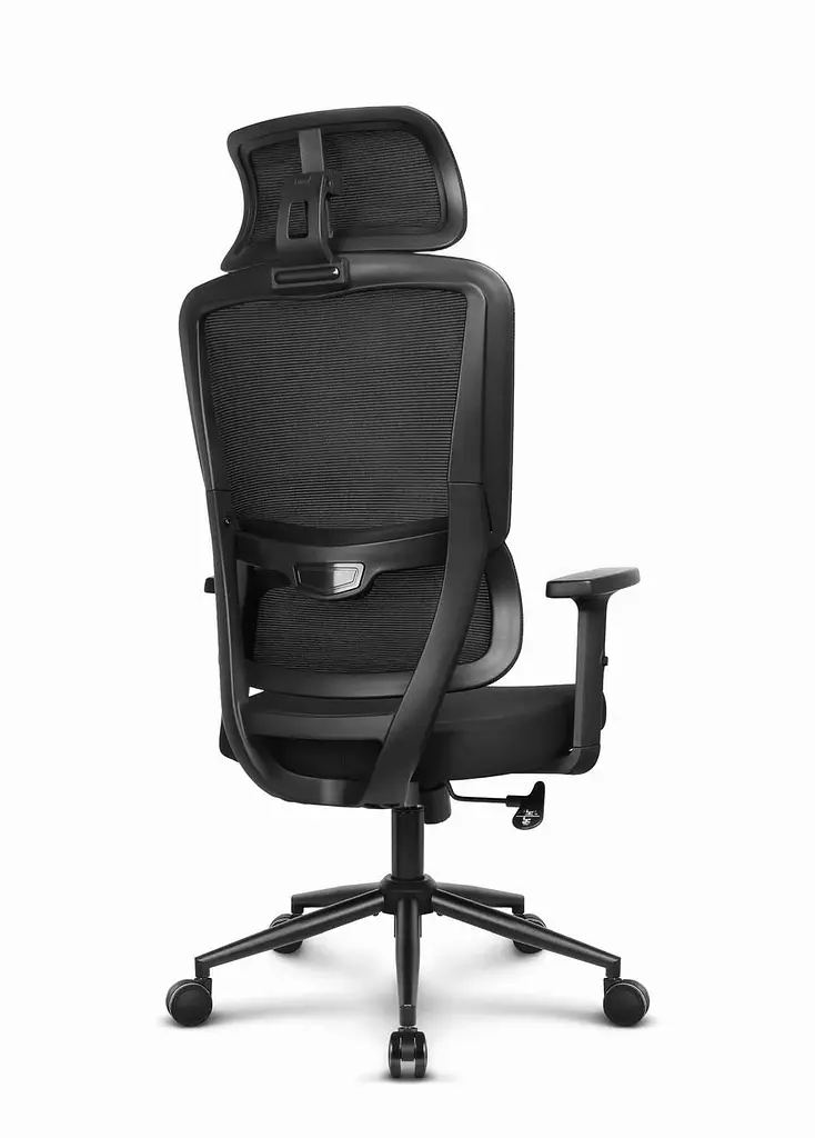 Кресло офисное Cabro C506 Black ткань - фото 4