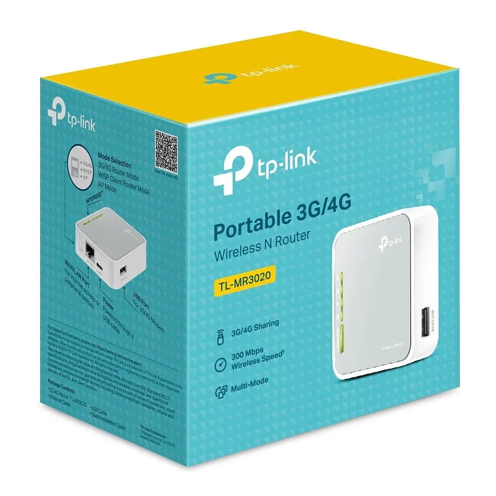Сетевое оборудование, TL-MR3020 TP-LINK - фото 4