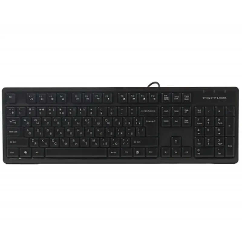 Клавіатура A4Tech FK12 USB UA Black (4711421003148)