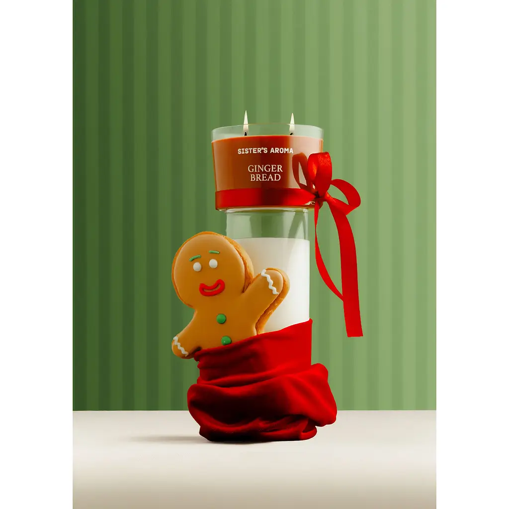 Ароматична свічка Sister's Aroma Ginger Bread 150 г - фото 3
