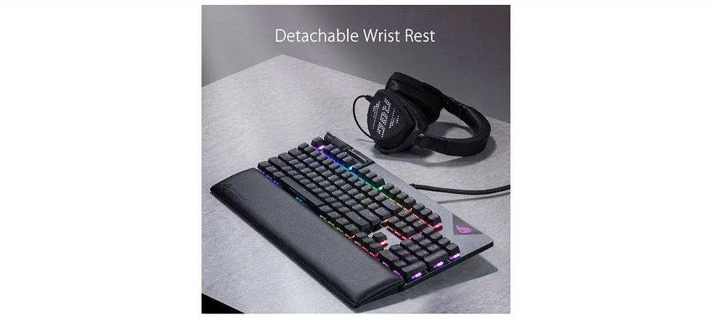 Клавиатура Asus ROG Strix Flare II LED 104key NX Red USB (90MP02D6-BKUA01) - фото 12