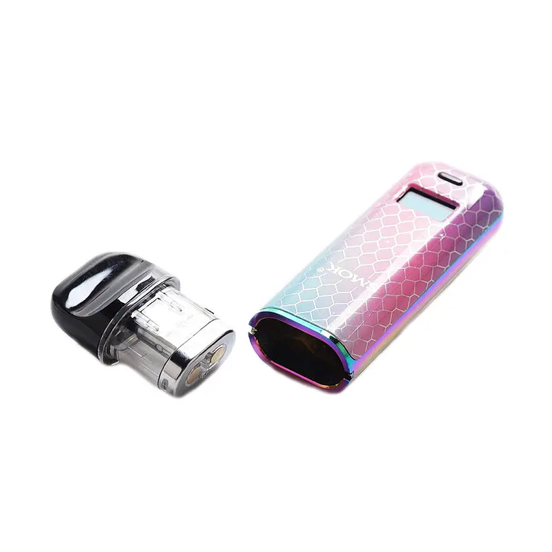 Под-система электронная сигарета Smok Novo X 25 W Pod Kit 800 mAh 2 ml 7 Color Cobra бирюзово-розовая (11073) - фото 3