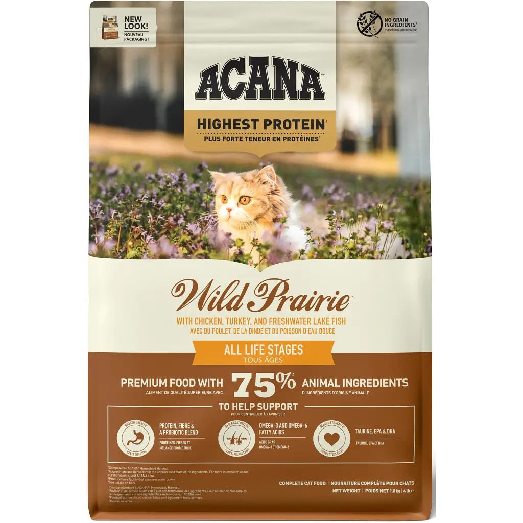 Сухий корм для кішок ACANA Wild Prairie Cat 1.8 кг (0064992714574) - фото 2