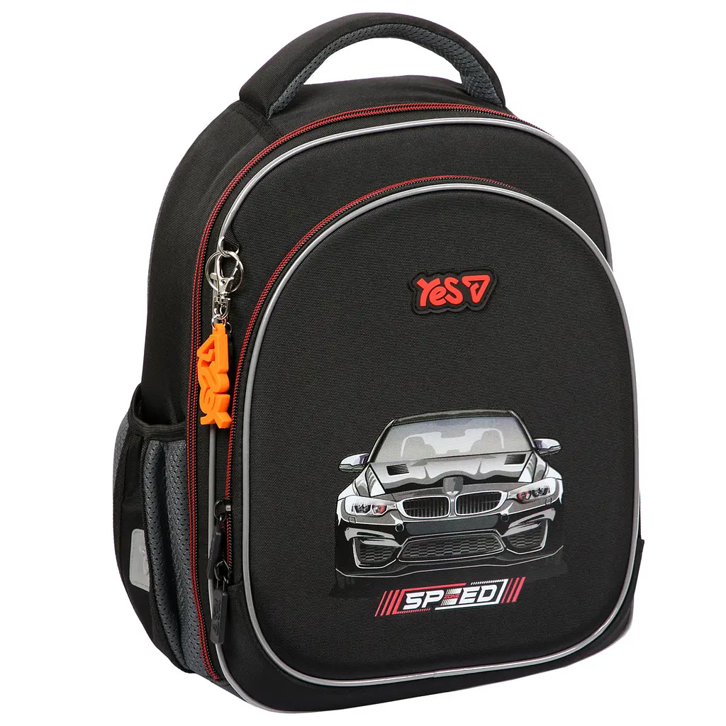Рюкзак шкільний ортопедичний шкільний напівкаркасний Yes Speed Zone LED S-109S