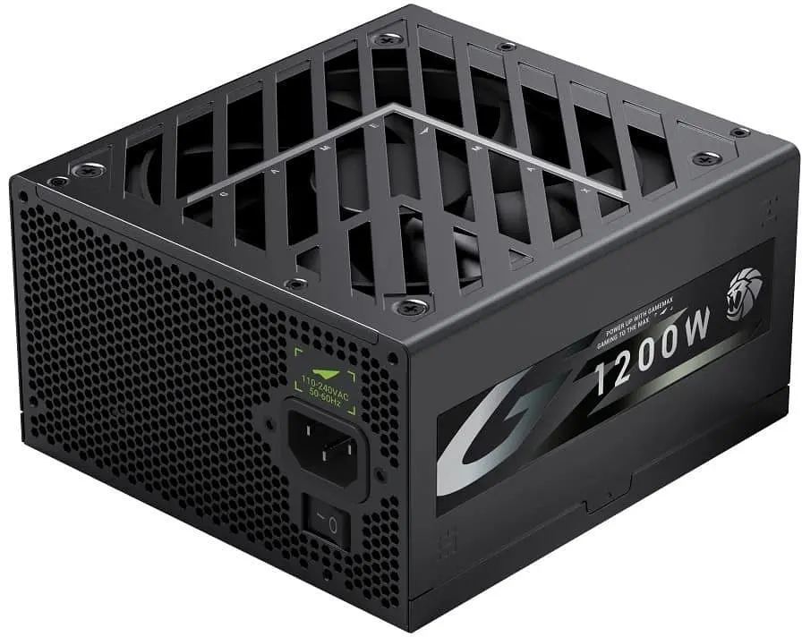 Блок живлення GameMax GZ 1200G 1200W ATX 3.1 80+ Gold (GZ 1200G BK) Black - фото 3
