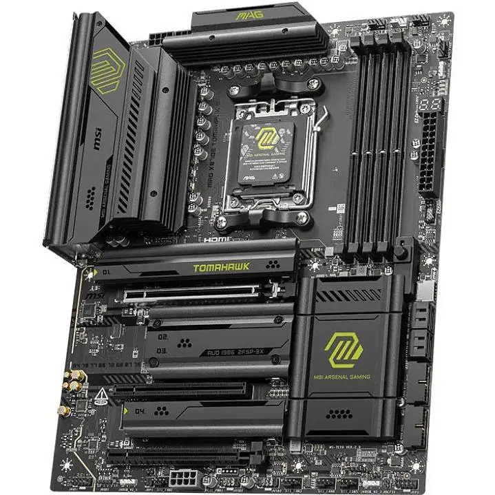 Материнська плата MSI MAG X870E Tomahawk WIFI sAM5 X870E 4xDDR5 M.2 HDMI WiFi BT ATX - фото 3