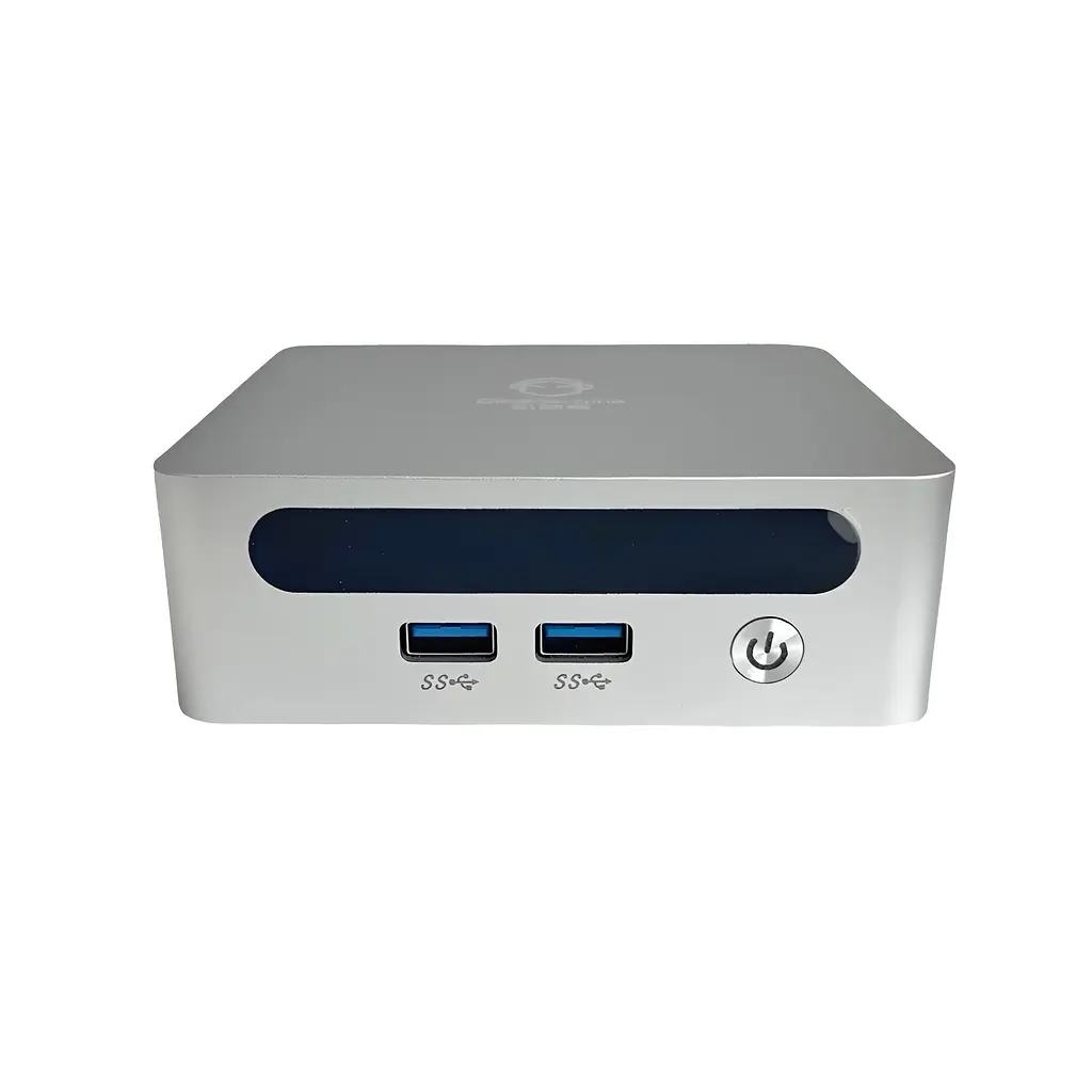 Міні-Пк GenMachine Ren 4000 / Ryzen 3 4450U / RAM 16GB / SSD 256GB / LAN / Wi-Fi / Bluetooth / Windows 11 Pro (Без ключа) / Сірий - фото 3
