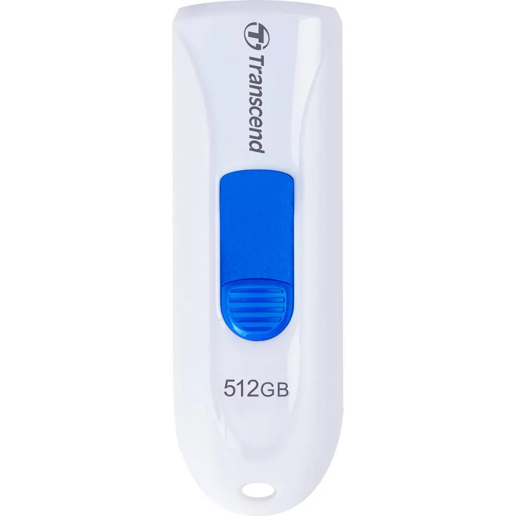 USB флеш накопичувач Transcend 512GB JetFlash 790 White USB 3.1 (TS512GJF790W) - фото 2